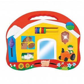 Интерактивная развивающая игрушка - Музыкальная ферма (Kiddieland, KID 052878veg)